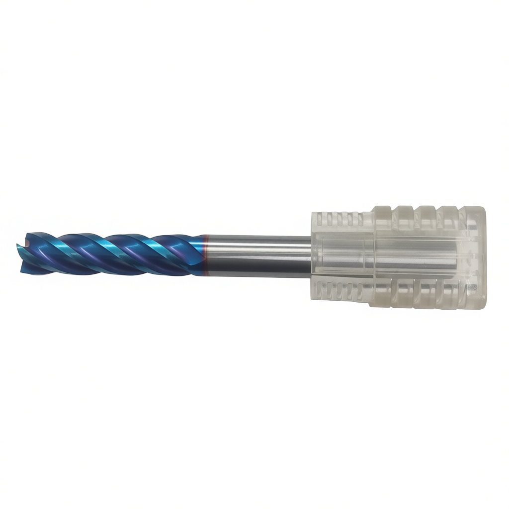 Nanocut Technologies EMX10X40X10X100 High-Performance 4-Flute Solid Carbide End Mill — 10mm Diameter, 40mm Cutting Length, 10mm Shank, 100mm Overall Length